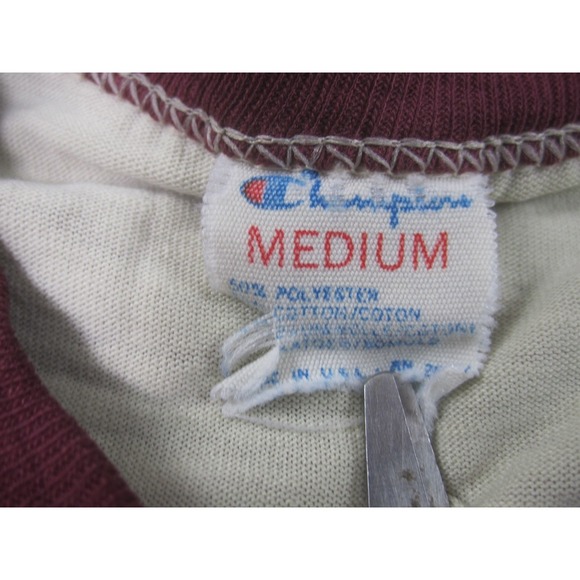 VTG Ball State University Shirt Medium Champion Cardinals‎ Crew Neck 70's 80's - Picture 7 of 10